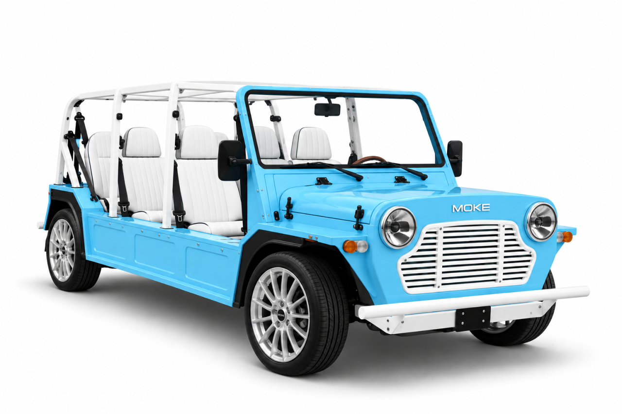 Six Seater electric Moke